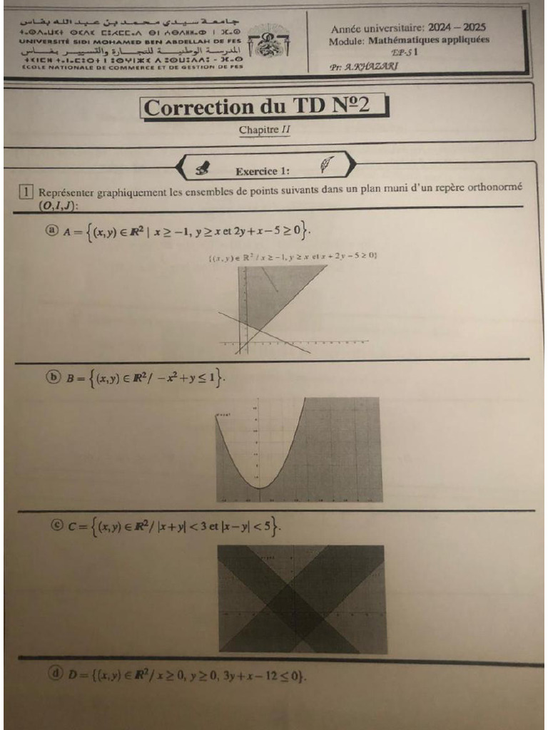 TD Math | PDF