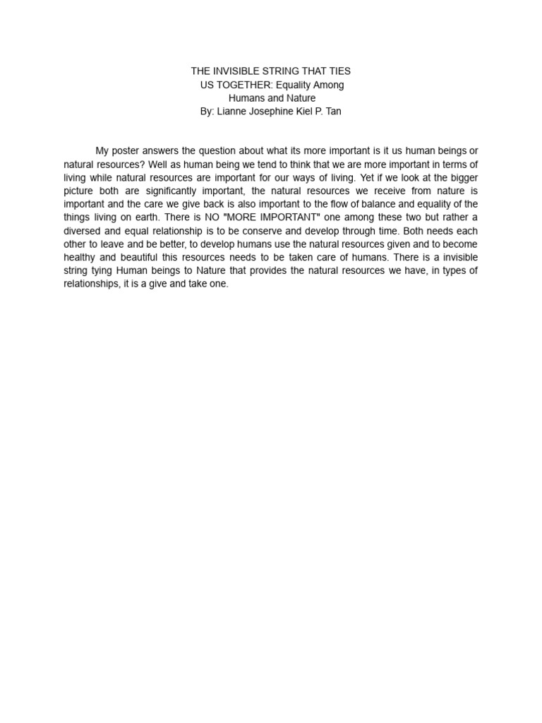 The Invisible String | PDF