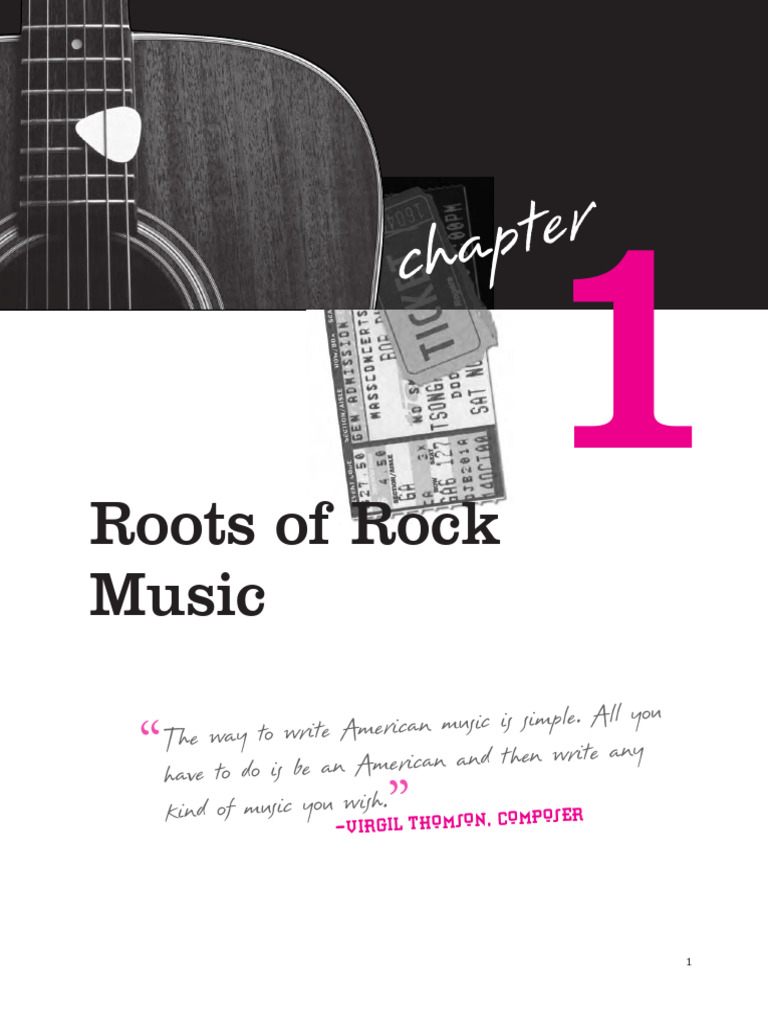 Roots of Rock Music. Chapter 1 () (Z-Library) | PDF | Ragtime | Blues