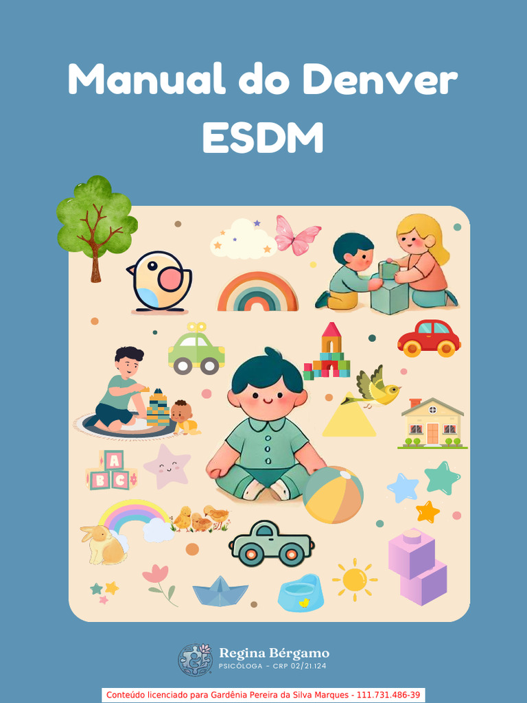 DenverESDMManual RB | PDF | Autismo | Brinquedos