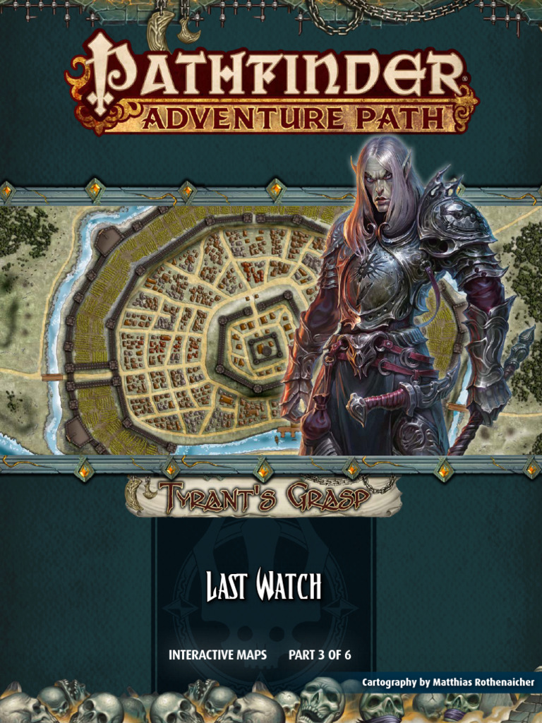 Tyrant's Grasp 3 Last Watch Interactive Map Paizo PFRPG | PDF | Chess ...