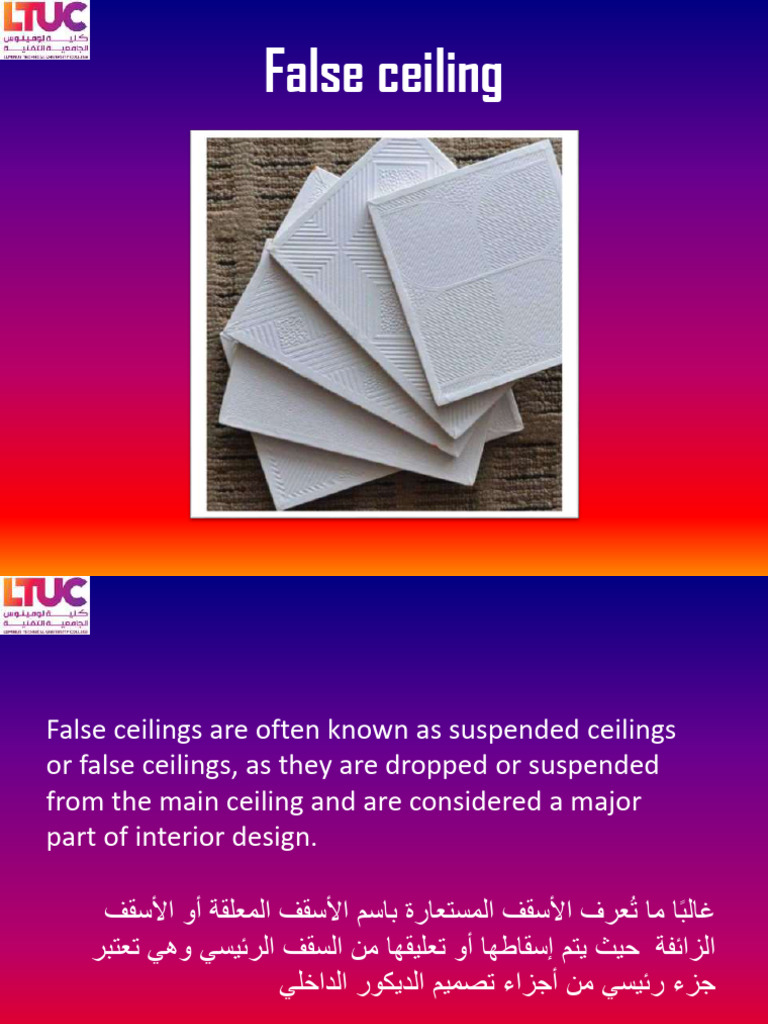 False Ceiling | PDF