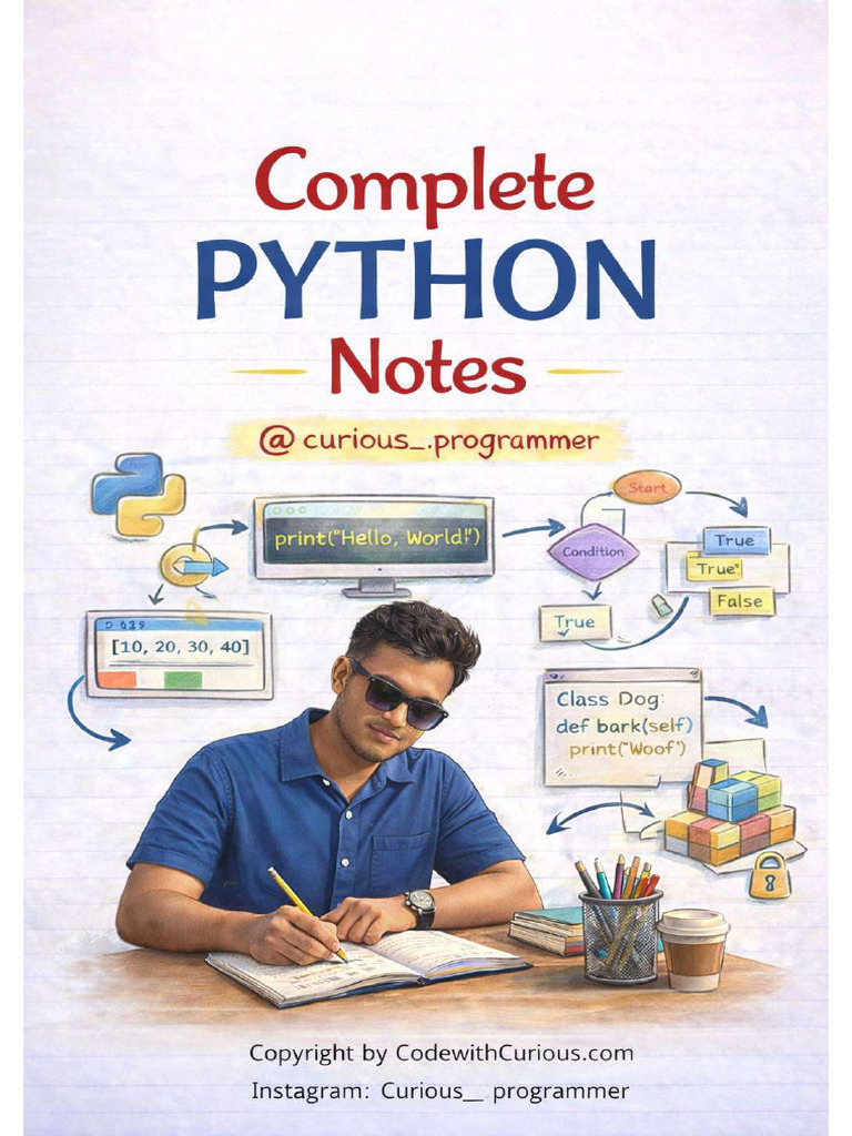 Python Notes - 3 | PDF