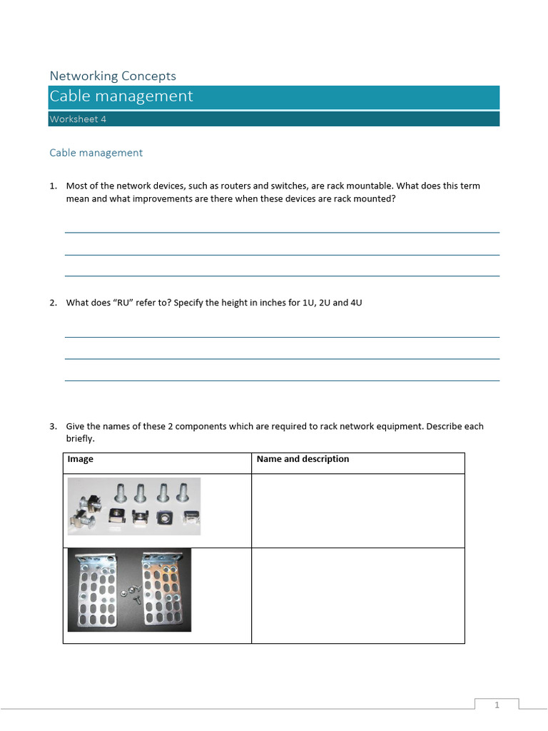 NC Worksheet4 | PDF