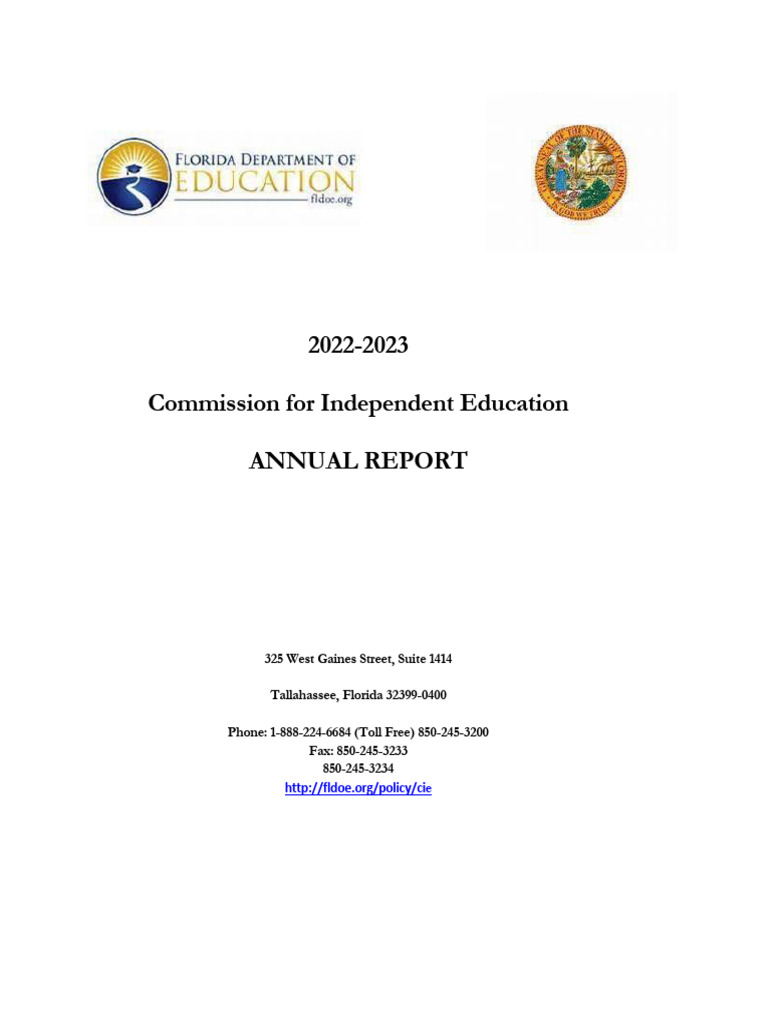 2223 Annual Report | PDF | Fee | Regulatory Compliance
