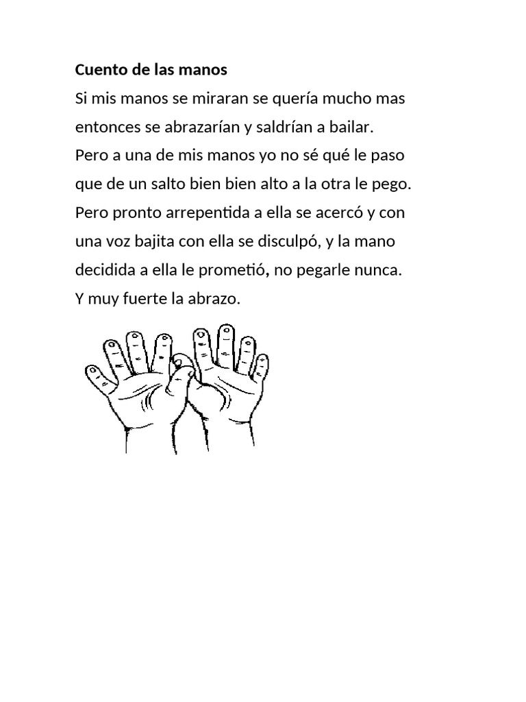 Cuento de Las Manos | PDF