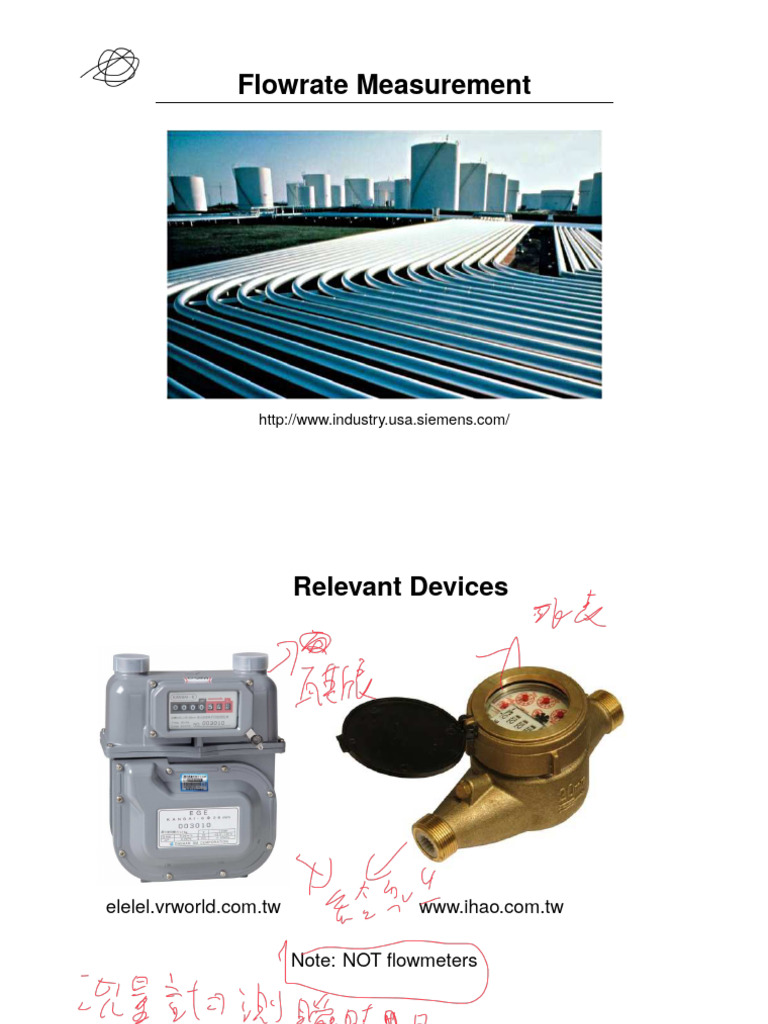 LectureSlides - Flow Rate | PDF | Flow Measurement | Fluid Dynamics
