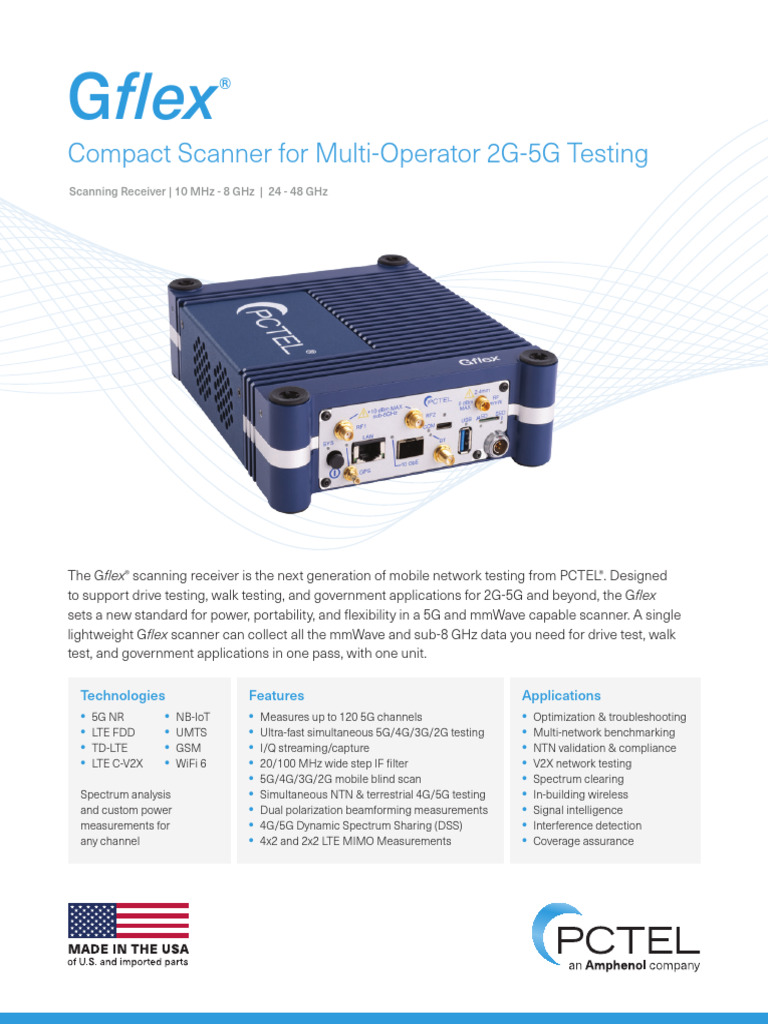 Gflex Brochure | PDF | Lte (Telecommunication) | 4 G