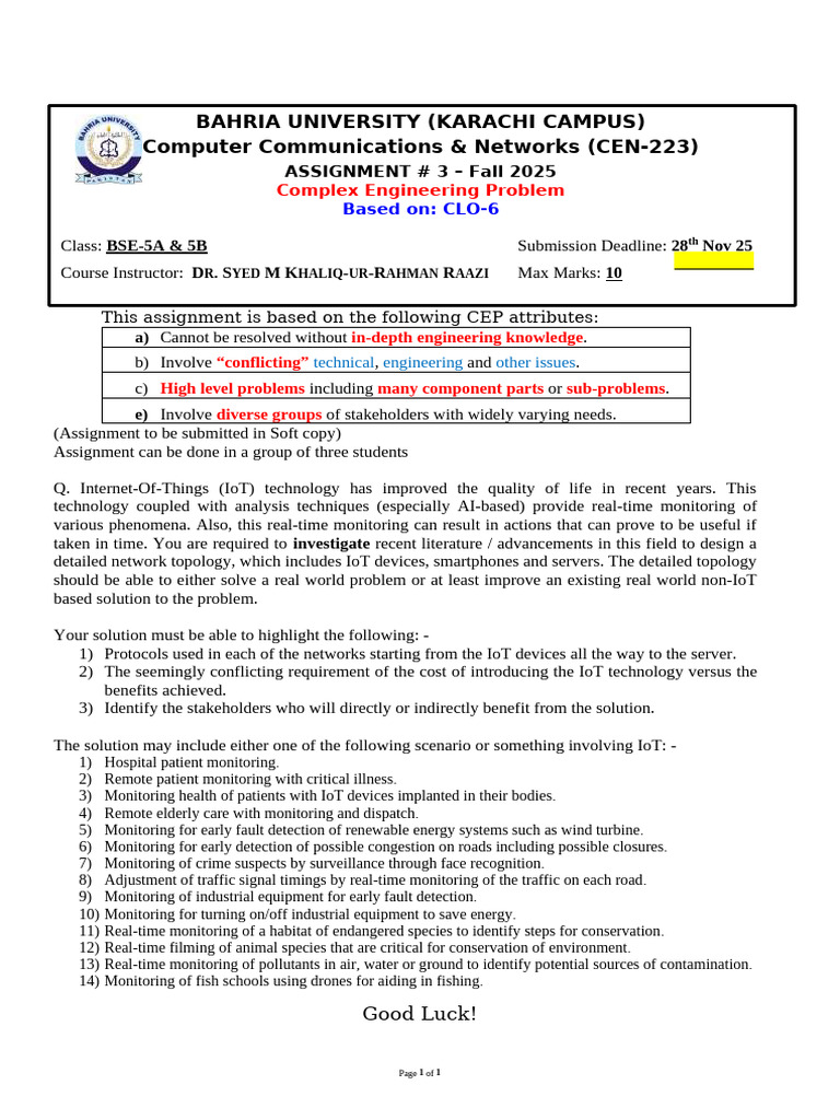 Assignment 3 CCN CEP With Attributes 19112025 121152pm | PDF | Internet ...
