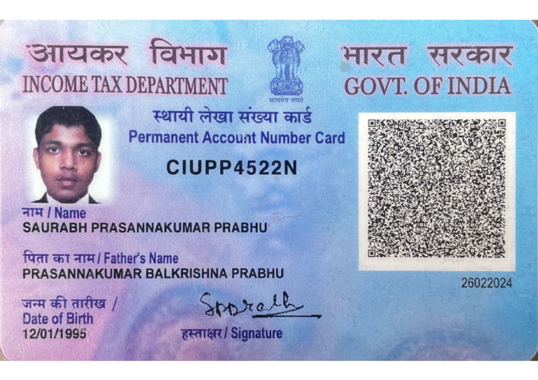 New Pan Card | PDF