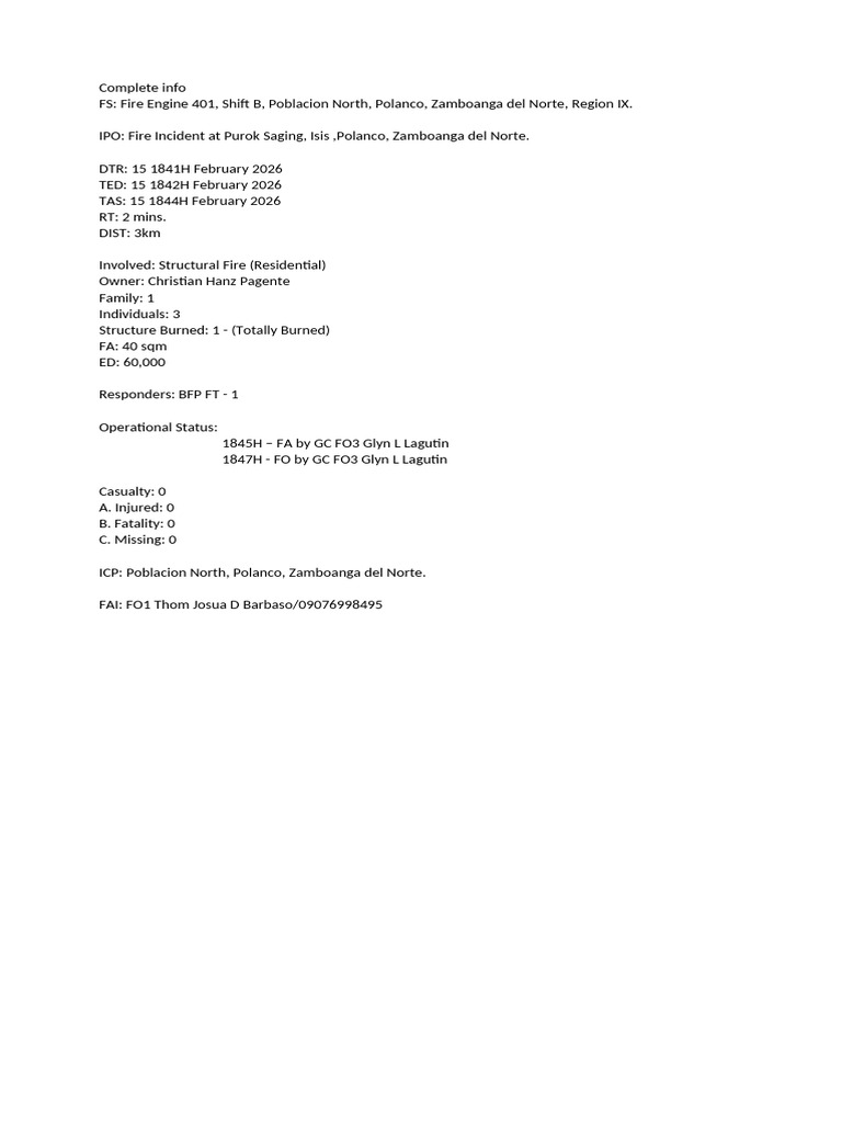 Complete Info | PDF