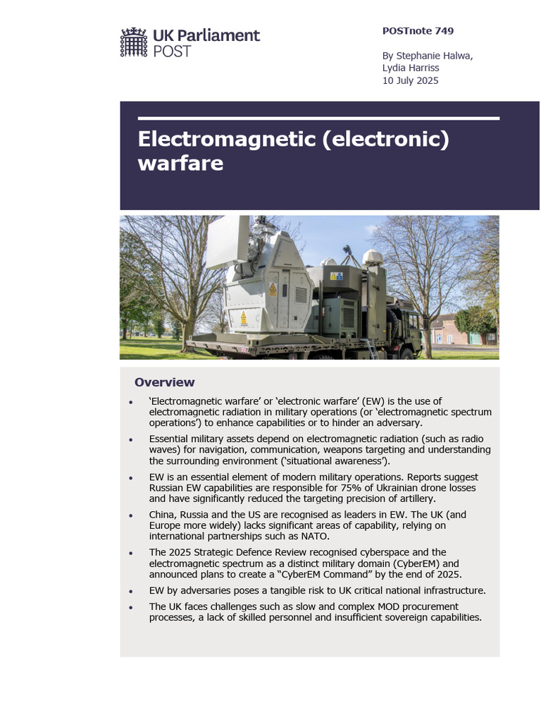 POST-PN-0749 | PDF | Electronic Warfare | Radio
