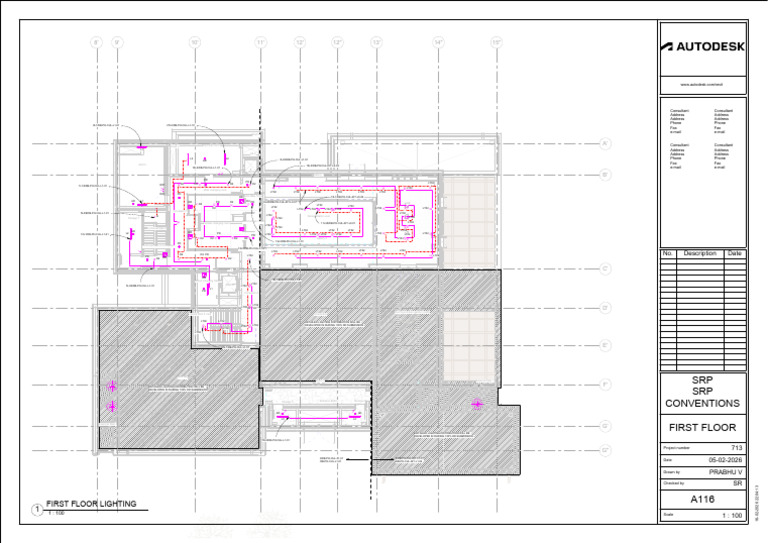 Elec Lighting First Floor | PDF