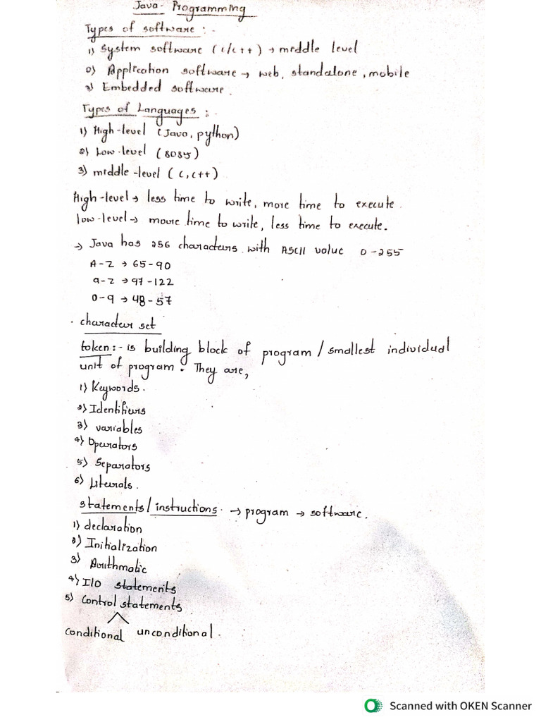 Programming Notes | PDF