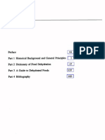 Principals of Food Dehydration