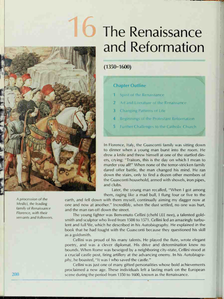Renaissance and Reformation | PDF | Michelangelo | Renaissance