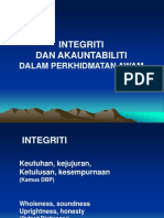 9.0 Integrity