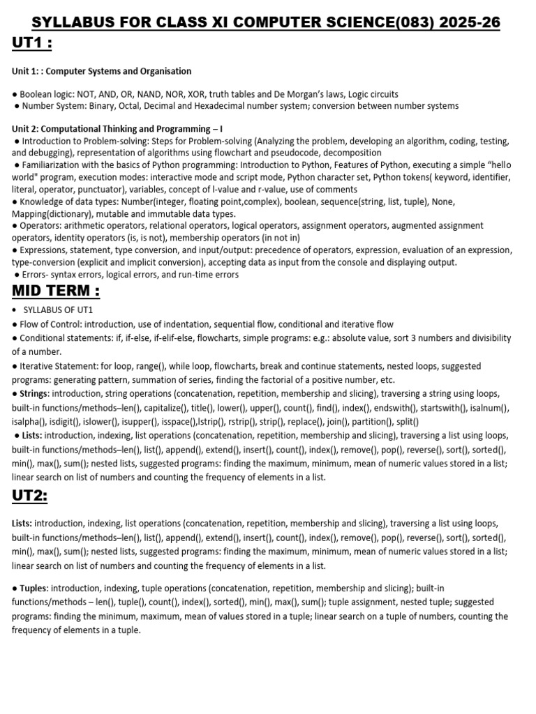 XICOMPUTERSCIENCE2526pdf_202505200100_0 | PDF