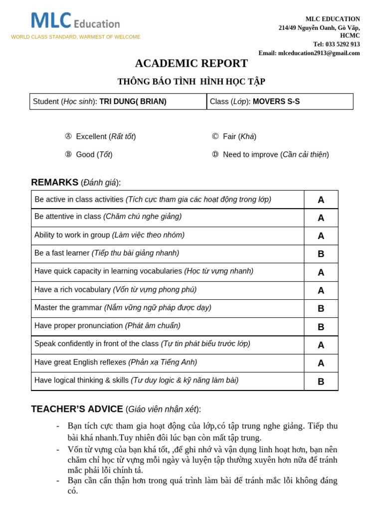 Academic Report | PDF