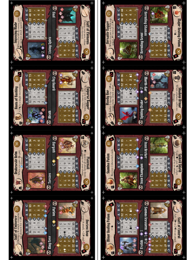 Monster Cards 1.1 | PDF