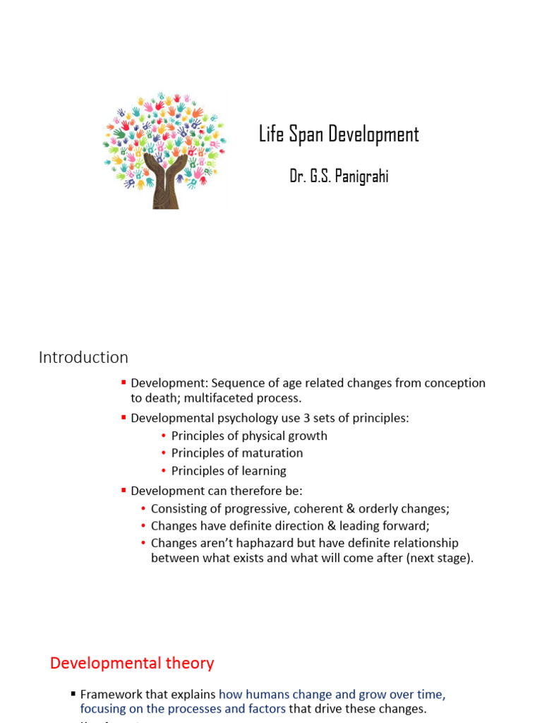 Life Span Development-Unit-I (1) | PDF | Prenatal Development | Adolescence