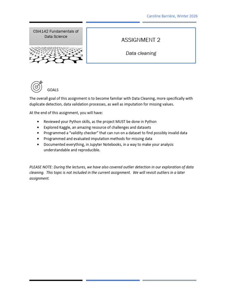 Winter2026 CSI4142 Assignment2 Description (1) | PDF | Median | Computing