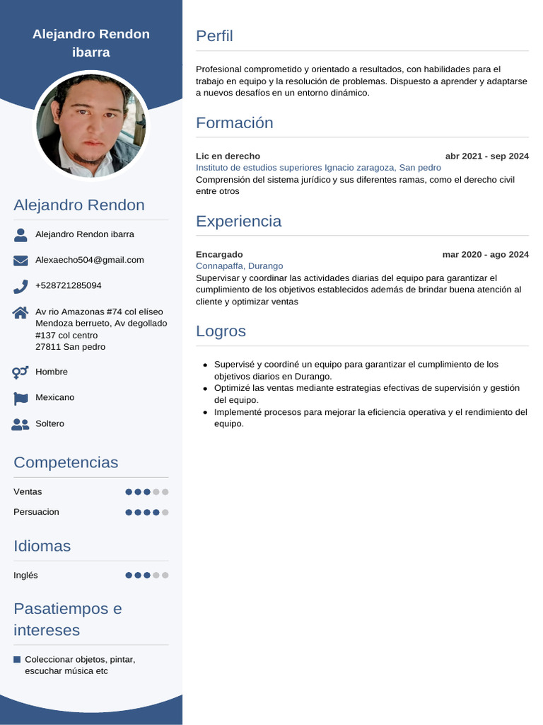 CV Alejandro Rendon Ibarra 28-12-2025!2!56 46 | PDF