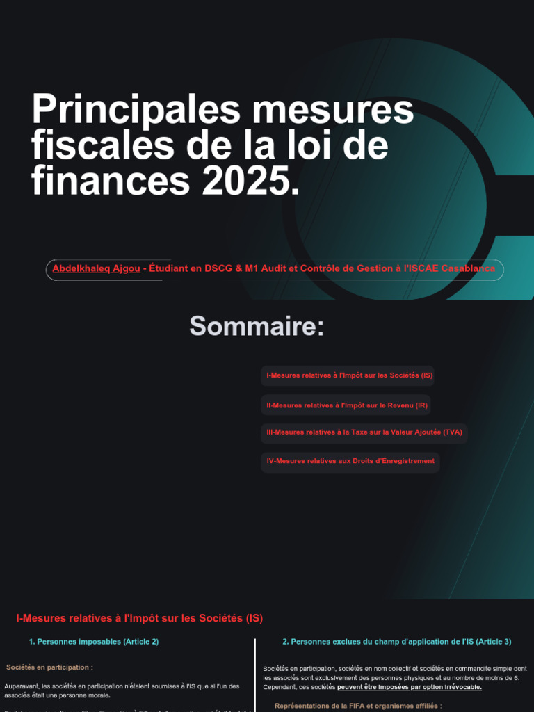 LF 2025 1734863787 | PDF | Retraite | Impôt sur le revenu
