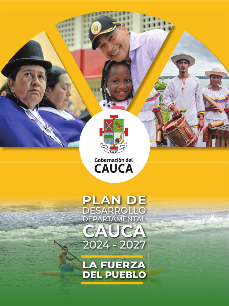 Plan de Desarrollo Departamental 2024 - 2027 La Fuerza Del Pueblo | PDF ...