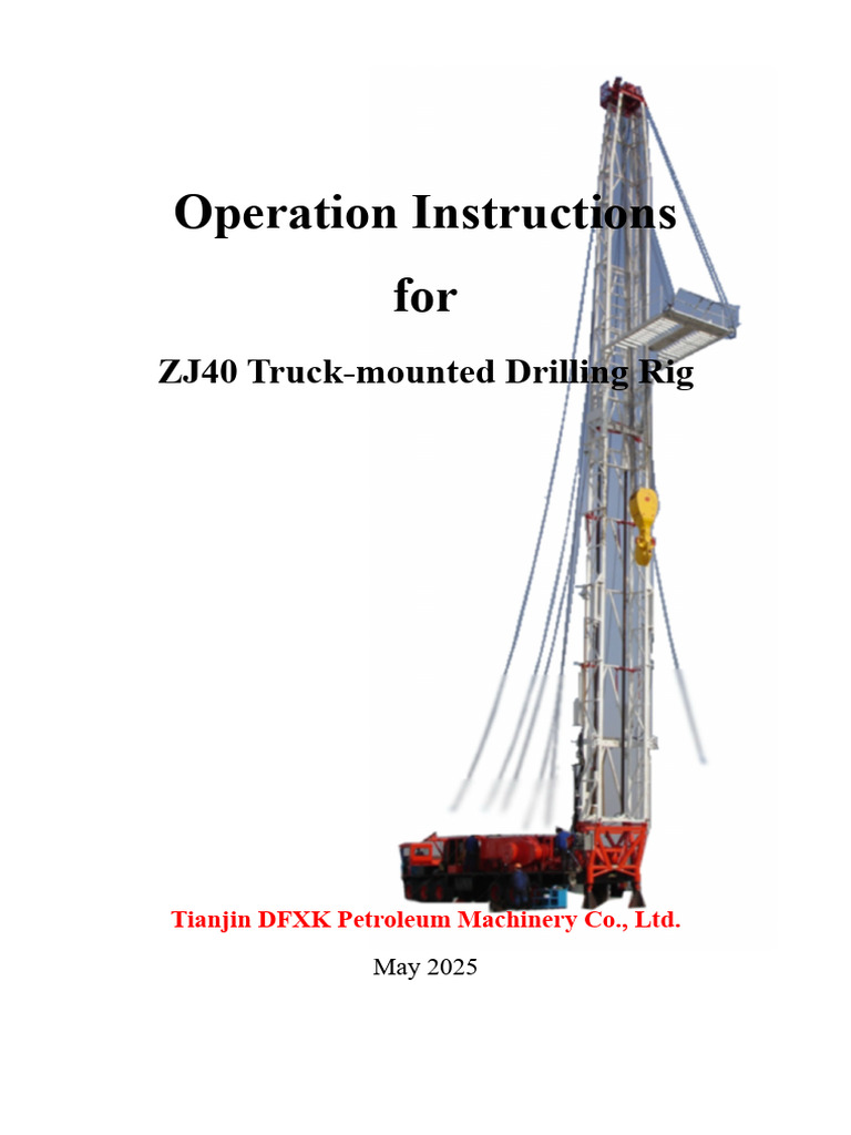 1000HP Rig Manual | PDF