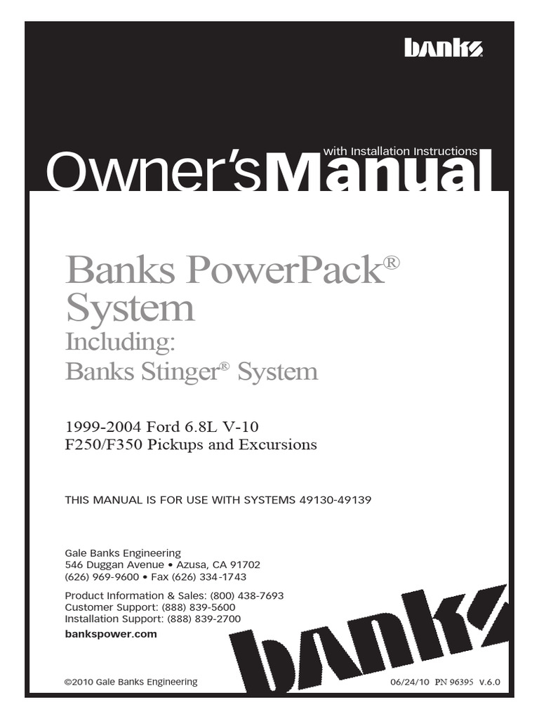 Banks Power Pack | PDF