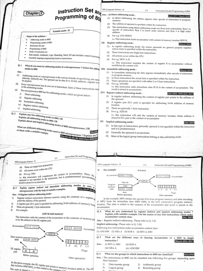 Cs Part -2 Ch-2 Tps Notes | PDF