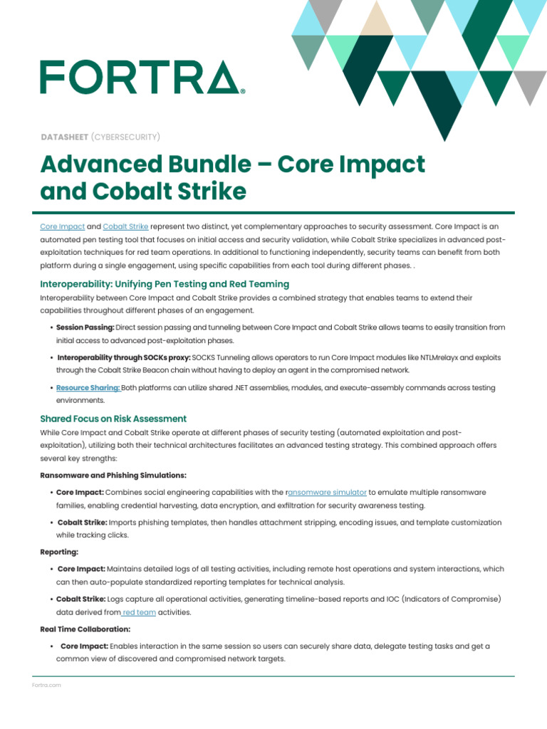 cs-core-impact-and-cobalt-strike-ds | PDF | Penetration Test | Security