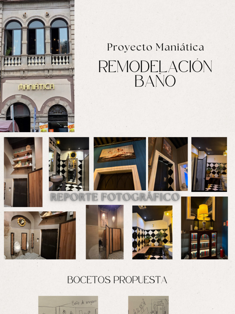 Proyecto Maniática | PDF | Lavabo | Higiene