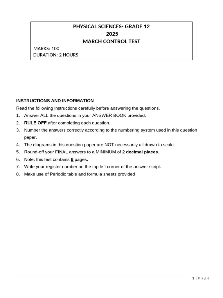 PS 12 QP | PDF | Force | Velocity