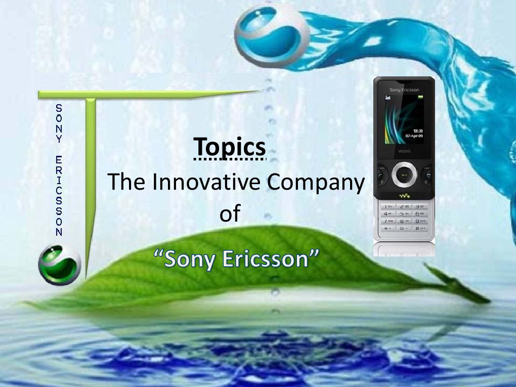 Sony Ericsson: A Joint Venture Overview | PDF | Ericsson | Management ...