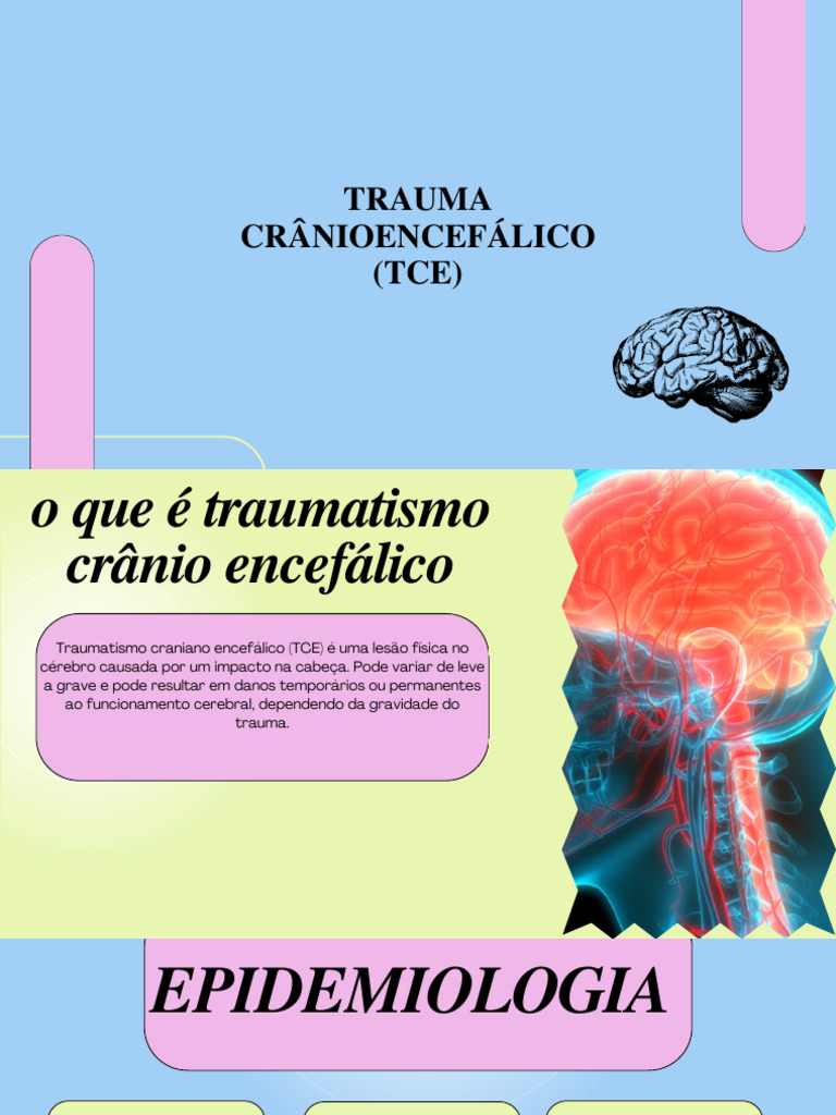 Trauma Crânioencefálico (Tce) | PDF | Traumatismo craniano ...