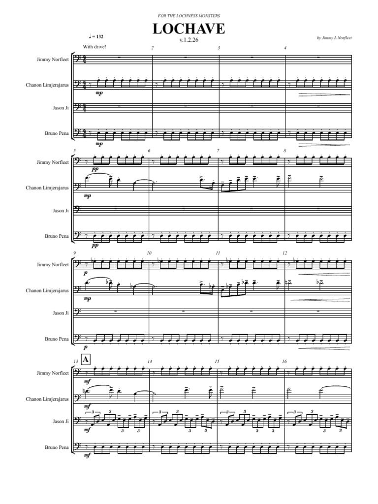 Lochave 1.2c.26 - Score and Parts | PDF