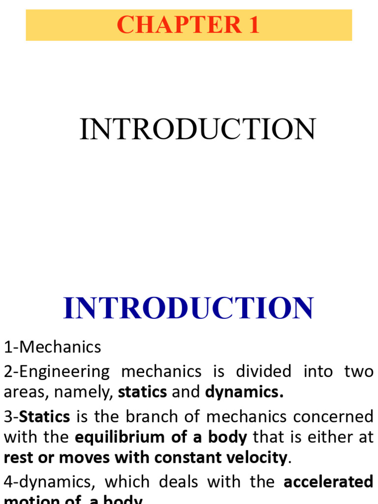 Lec.1 ch(1) introduction +ch(2) rectangular motion | PDF | Kinematics ...
