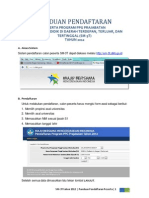 Panduan Teknis Pendaftaran Peserta Sm-3t Tahun 2012 Secara Online