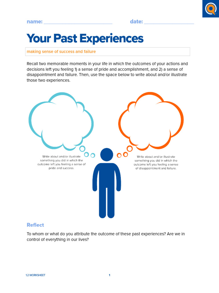 1.2 Your Past Experiences | PDF