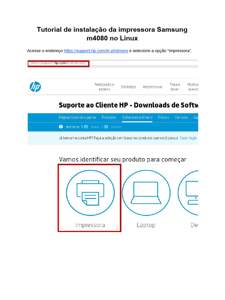Impressora Samsung Linux | PDF