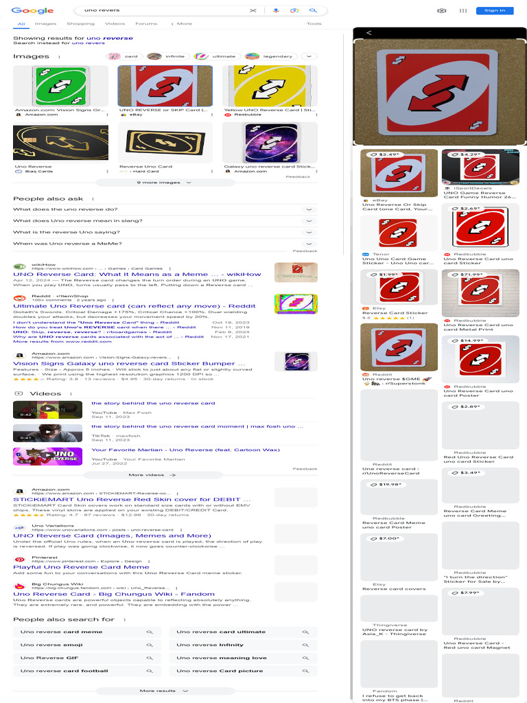 Uno Revers - Google Search | PDF
