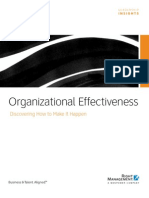 2 Organizational Effectiveness Discovering How to Make It Happen