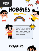 My Hobbies Worksheet for Students | PDF | Hobbies