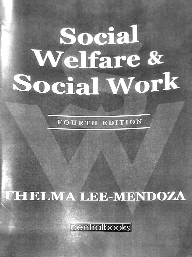 Social Welfare & Social Work 4th Edition | PDF