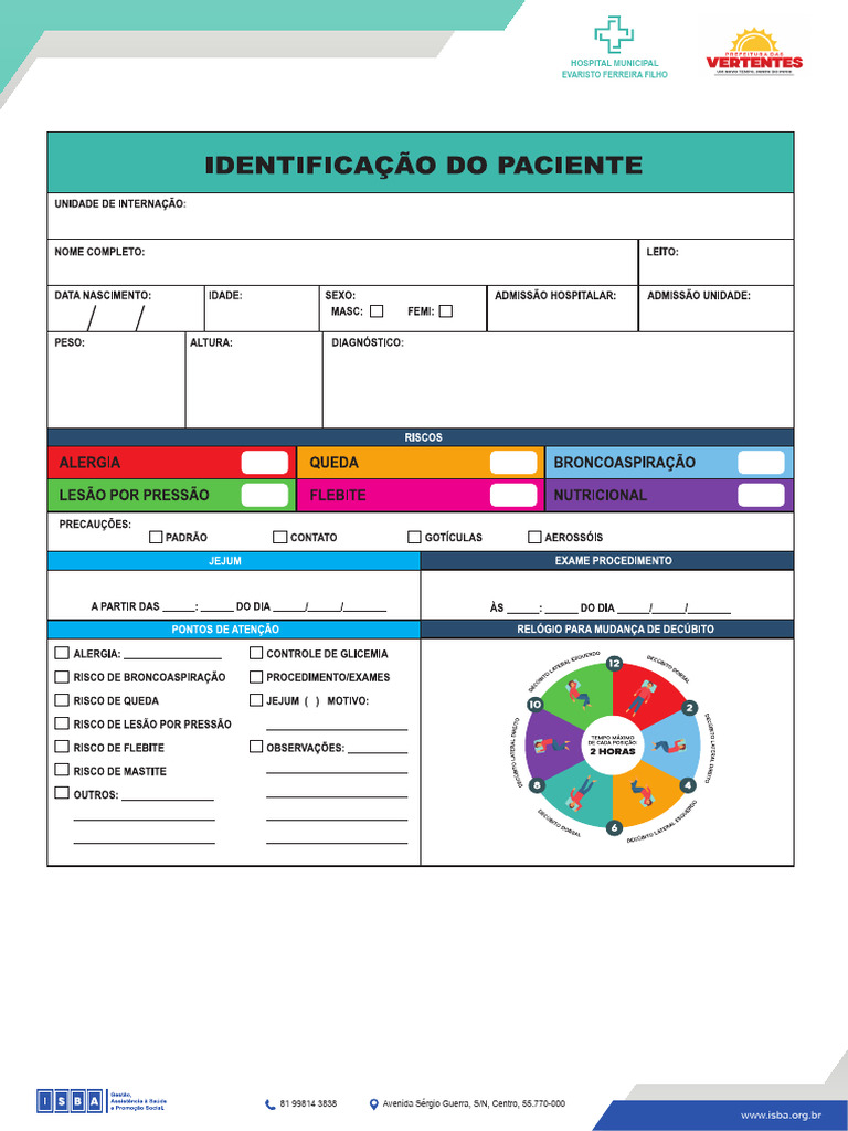 Identificação Do Paciente | PDF
