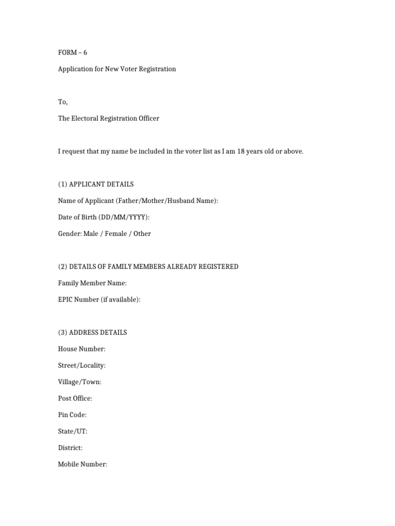 Form6 Translated | PDF