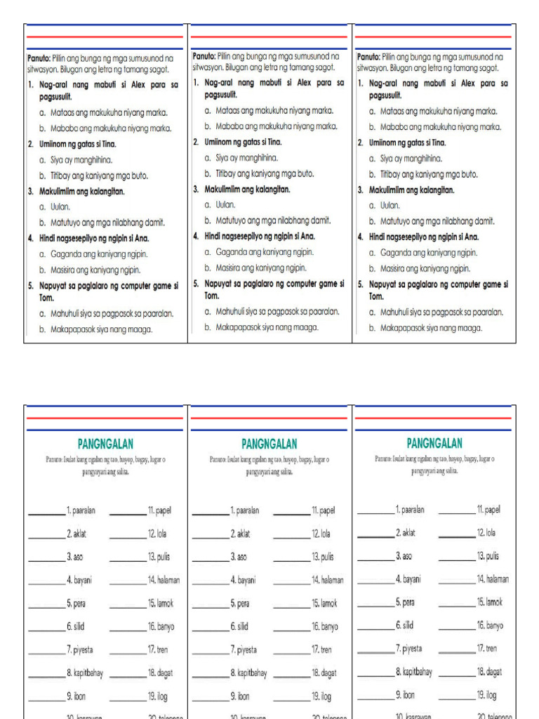 Worksheets | PDF