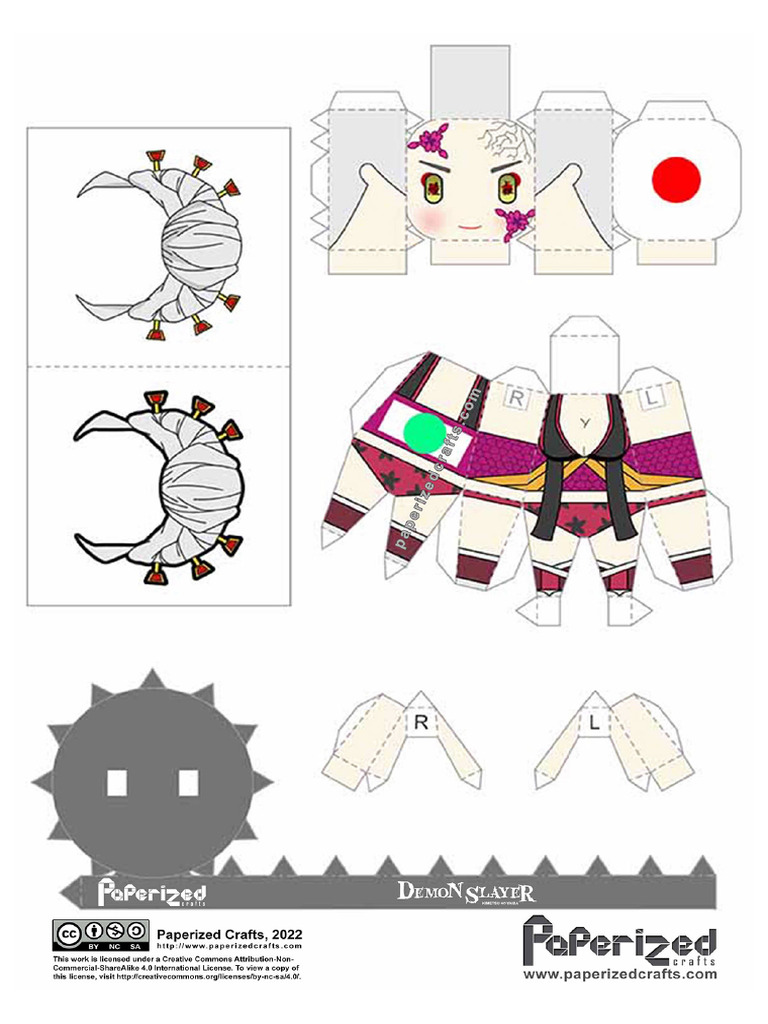 Demon Slayer - Daki Paperized | PDF